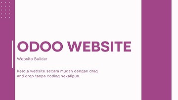 Membuat Website Secara Drag and Drop dengan Odoo Website