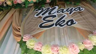 engangement maya dan eko