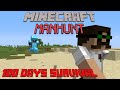 I Tried Surviving 100 days in Minecraft...whilst being hunted and here is what happened