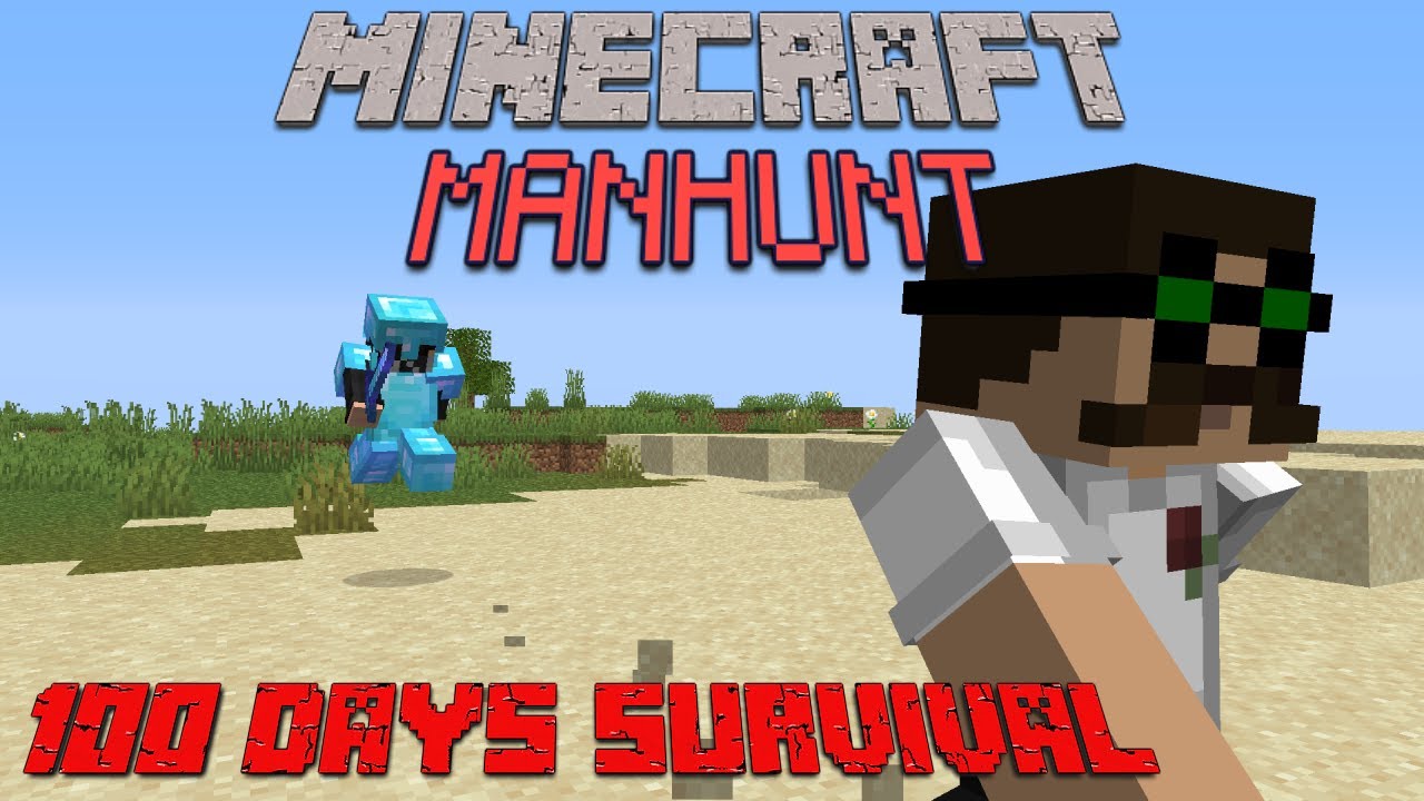 I Tried Surviving 100 days in Minecraft…whilst being hunted and here is what happened