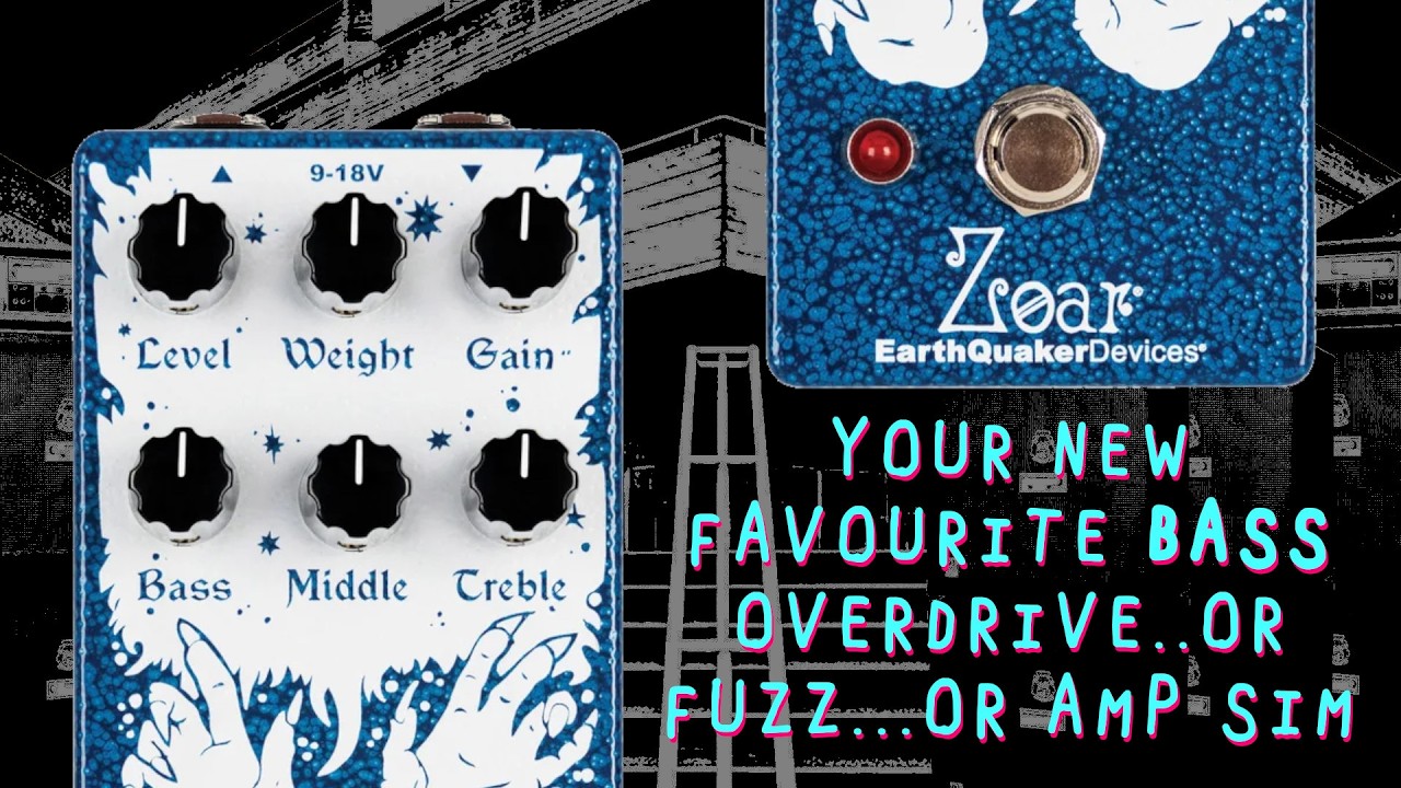 Earthquaker Devices : Zoar - Bass Demo and Frequency Analysis