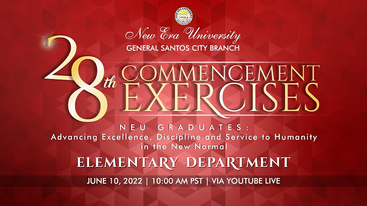GENSAN -  VIRTUAL COMMENCEMENT EXERCISES 2022 - ELEMENTARY DEPARTMENT