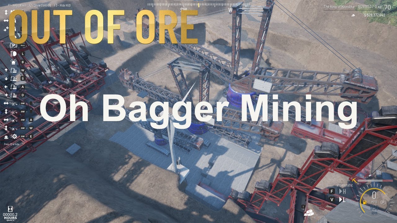 Out of Ore - Bagger Bucket test drive and Comparison.