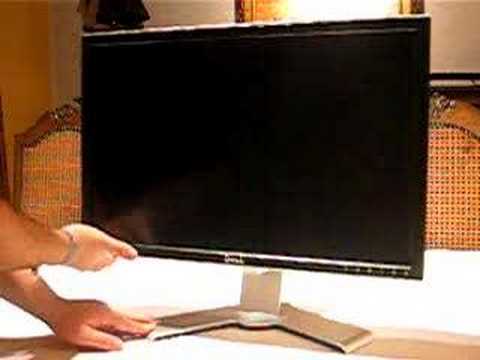 Dell 2407wfp Lcd Display Youtube