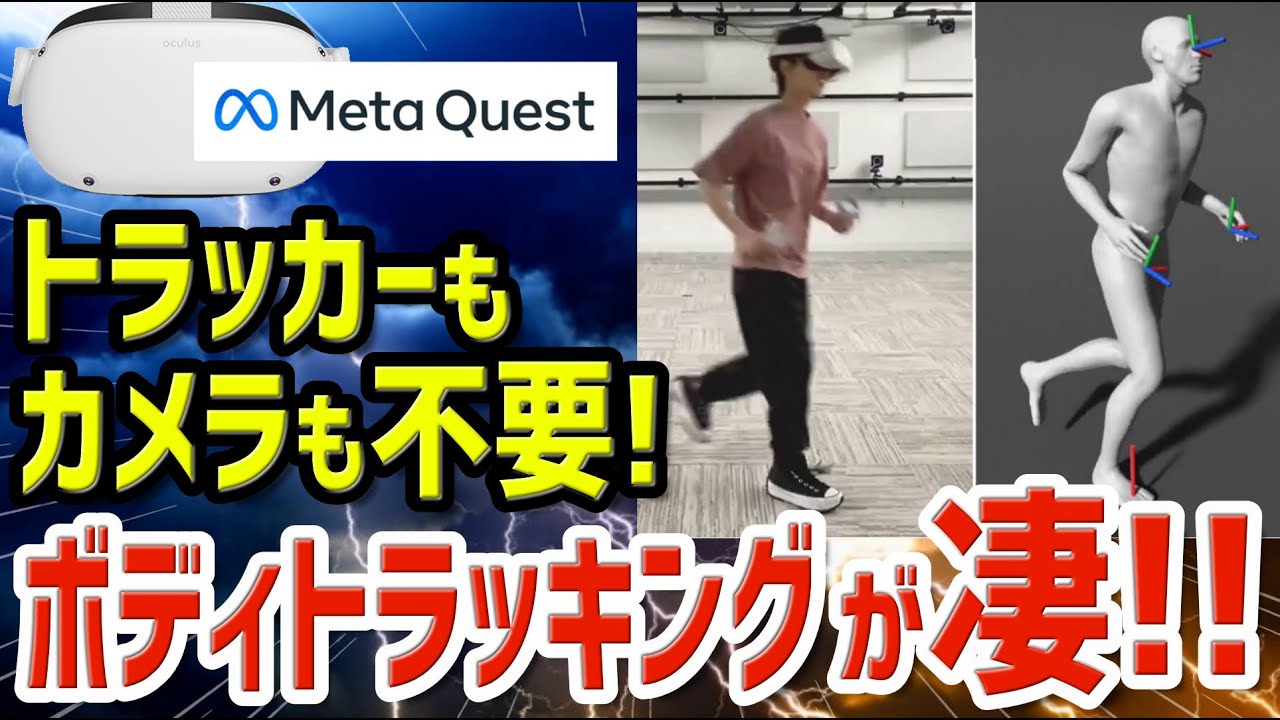 The latest technology that enables body tracking on Meta Quest 2