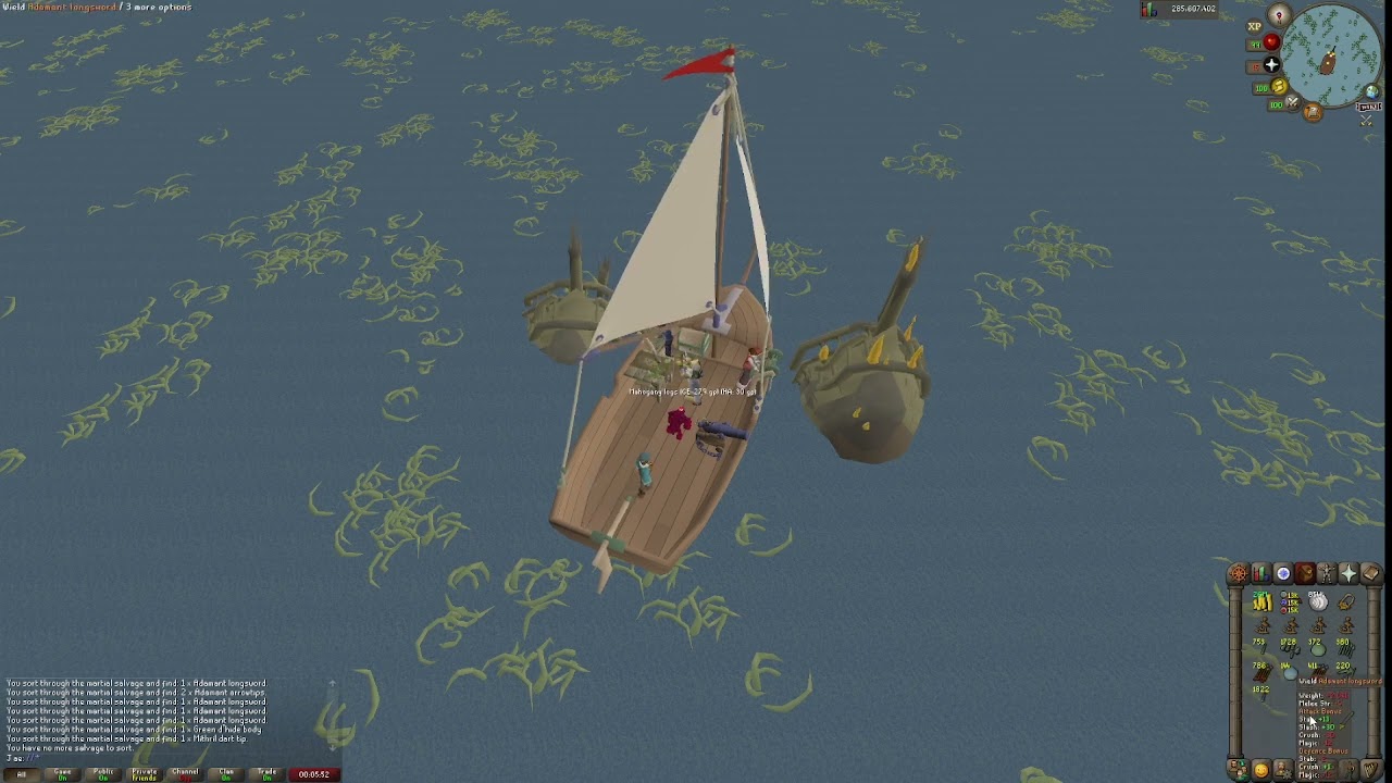 Oldschool Runescape | Приближаюсь к 77 уровню парусного спорта | Обновление парусного спорта 10/10