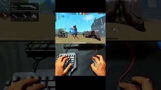Free Fire Gaming keyboard mouse🖱️⌨️📲 Gameplay #mixpro #geekgamer #shorts #shortsviral #youtubeshorts