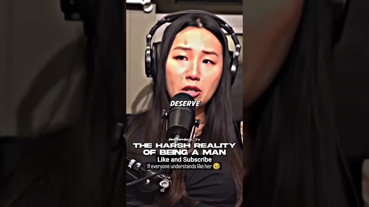(Emotional) Woman cries over the societal pressure of men...