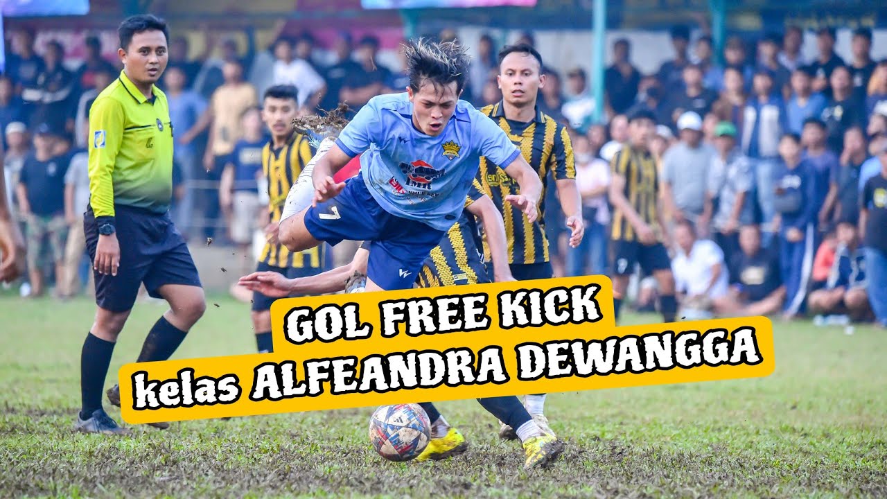 HBB FC VS TUSUK SATE PAKUJAYA, GOLL KELAS TENDANGAN BEBAS ALFEANDRA DEWANGGA PAKUJAYA CUP IX