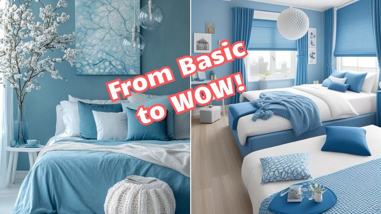 STOP! Dont Decorate Until You See These Light Blue and White Bedroom Ideas