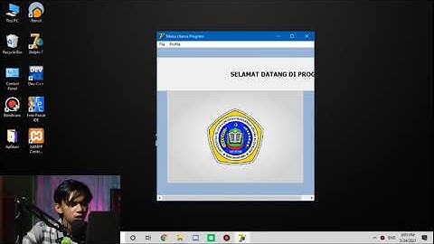 [UTS] Pemprograman Visual - Program Aplikasi Delphi7 dari Ghifari