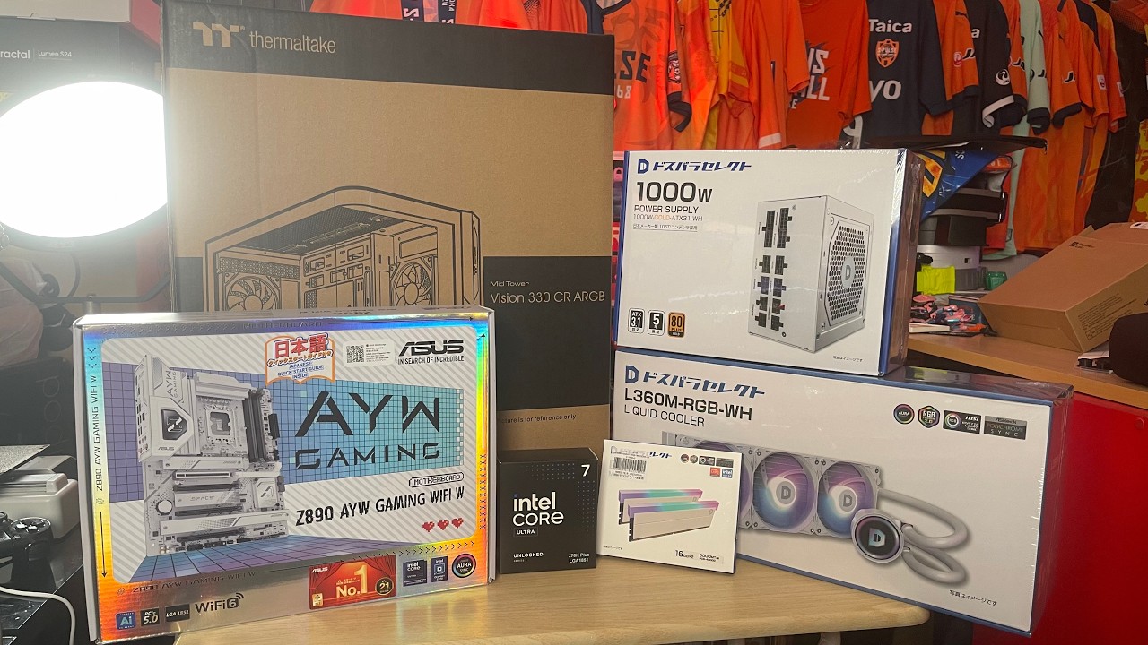 PC・ガジェット】ドスパラさんで買ったパーツでPC作ります！ - YouTube