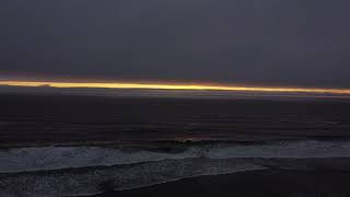 Celebrity Proof the Earth is Round - Uncut double sunset from Westport, WA 7:15 PM 9-21-2020 Wealth