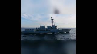 Видео Вытеснение Американского Эсминца С Границы России Японское Море