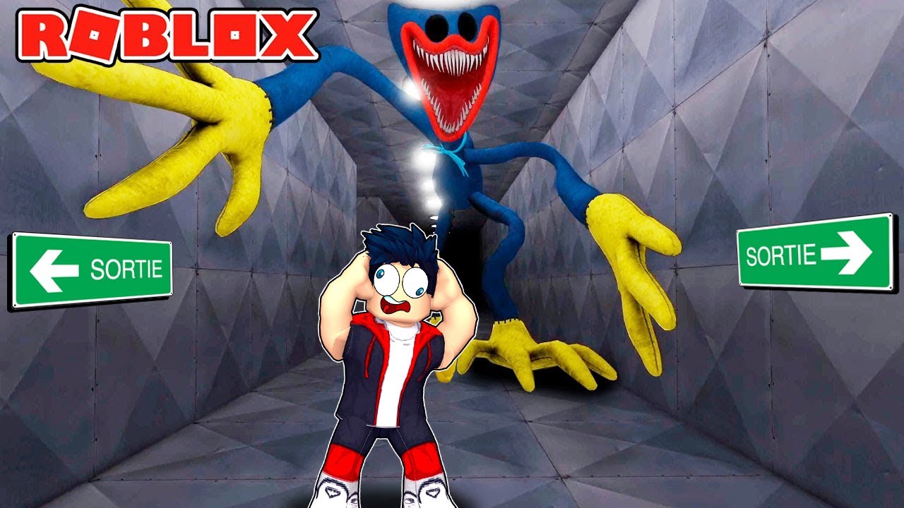SURVIVRE au BACKROOMS de HUGGY version CAUCHEMAR (Survive Nightmare Huggy Wuggy Roblox)