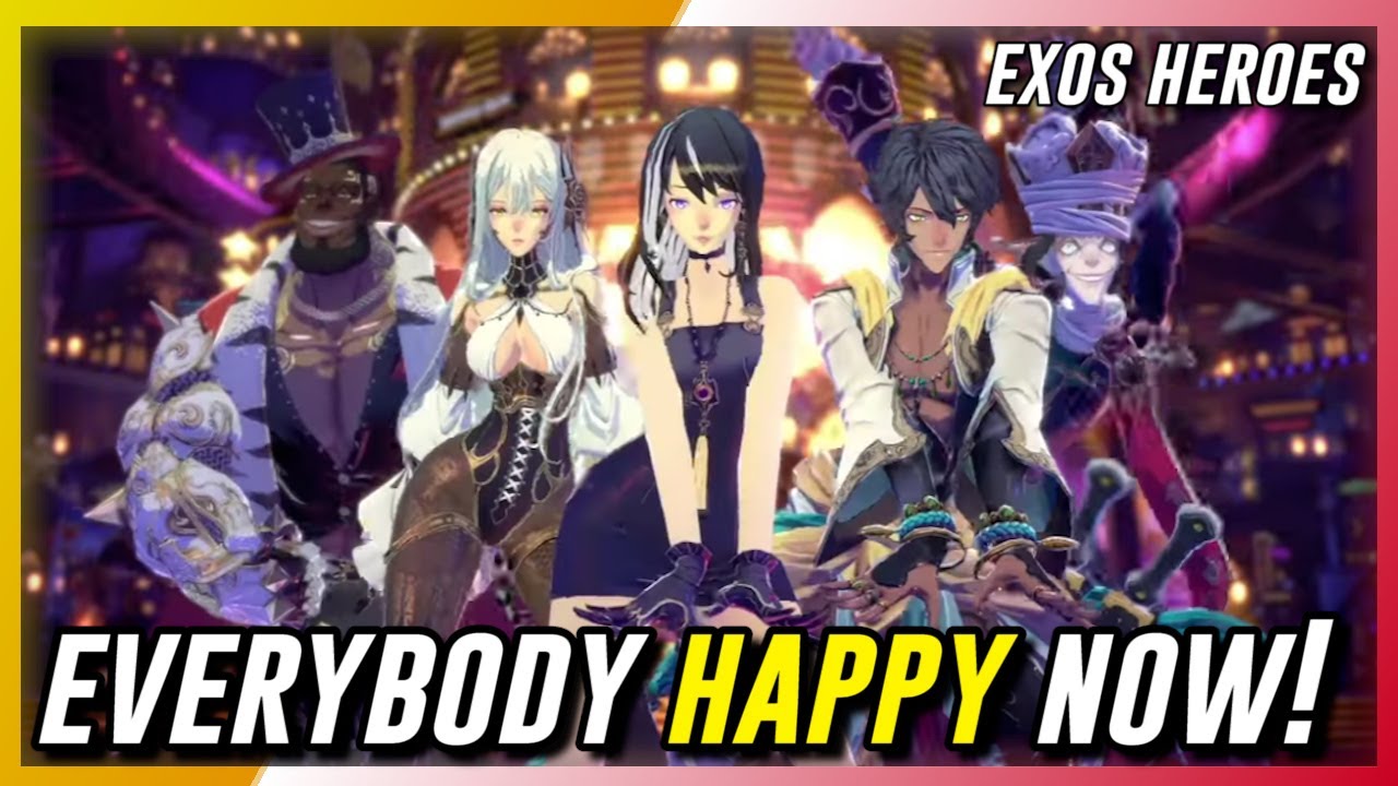 Exos Heroes - Wonderland Dance Challenge Celebration Login Reward Is Here!