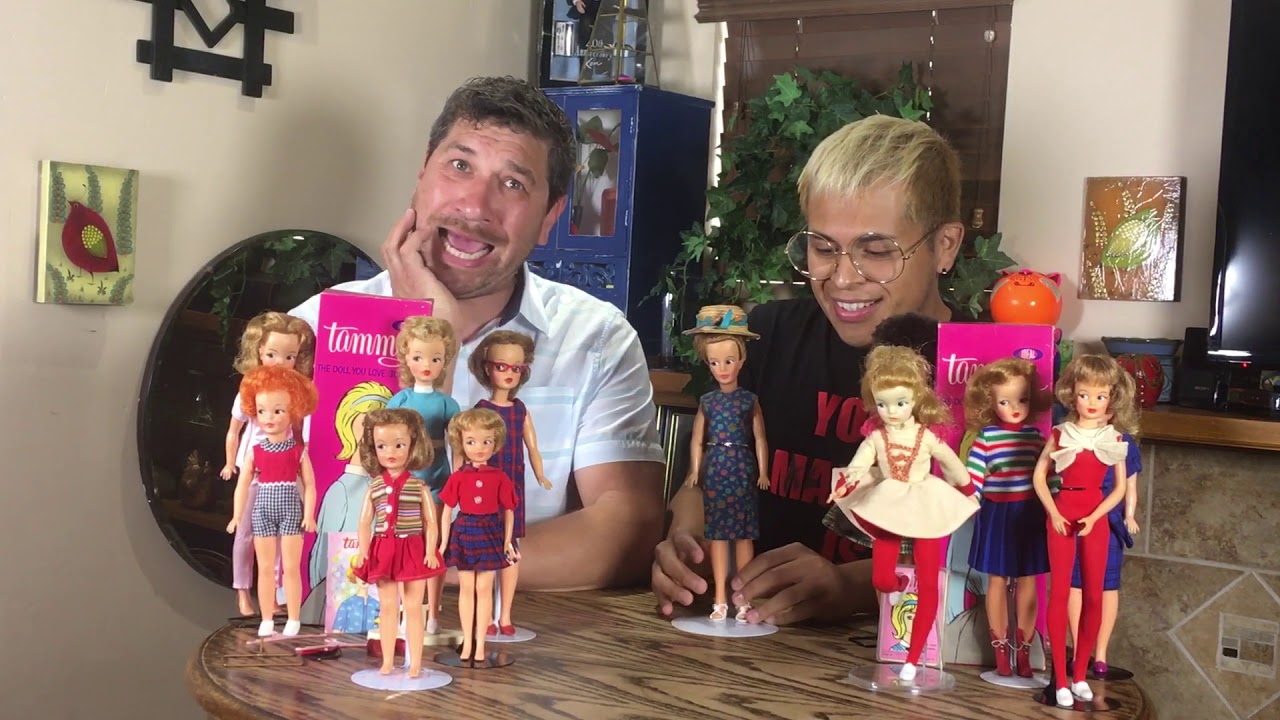 TAMMY VINTAGE DOLL AND THE GIRLS IN THE FAMILY IDEAL TOYS