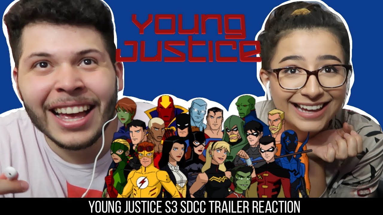 YOUNG JUSTICE: OUTSIDERS - Official SDCC Trailer Reaction!!