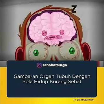 Ngeri banget, lihat apa yang terjadi kalo kita kurang istirahat