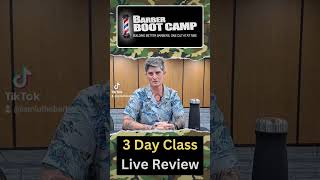 BARBER BOOT CAMP IN SACRAMENTO CA  💈  3 DAY CLASS