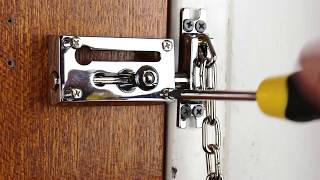 Best Door Chain Lock And Heavy Duty Door Chain Lock