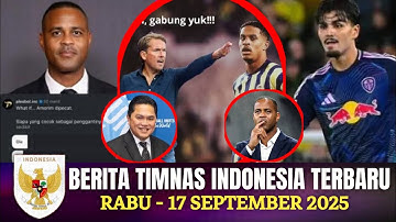 🔴 Berita Timnas ~ RABU 17 SEPTEMBER 2025 ~ Timnas Indonesia Terbaru Hari Ini