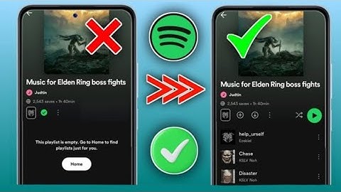 Fix Spotify Apk Not Working (2025) | Fix Spotify Playlist Empty Problem