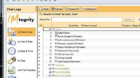 Instant IMtegrity Archives for IBM Sametime - Basic Chat Overview