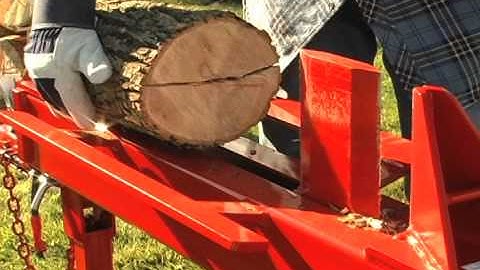 Model 3255, fast and safe log splitter