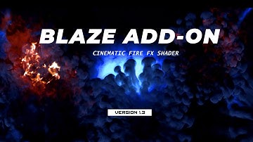 Blaze Add-on Trailer | Blender 2.8 | R Animation Studios