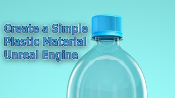 How to Create a Simple Plastic Material in Unreal Engine - UE Beginner Tutorial
