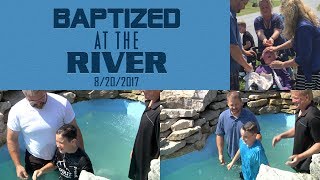 Trent Aohdan and Ava are Baptized