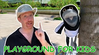 playground for kids english for children with steve and maggie