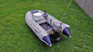 The perfect tidy SIB, soft inflatable boat/tender setup walkaround screenshot 5