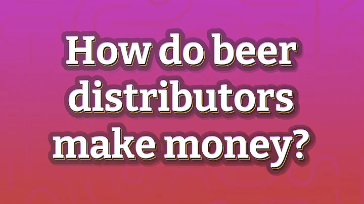 How do beer distributors make money?
