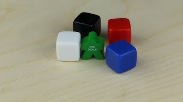 16mm Blank Dice- Board Game Pieces from The Game Crafter