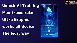 how to unlock ai training in mlbb offline screenshot 3
