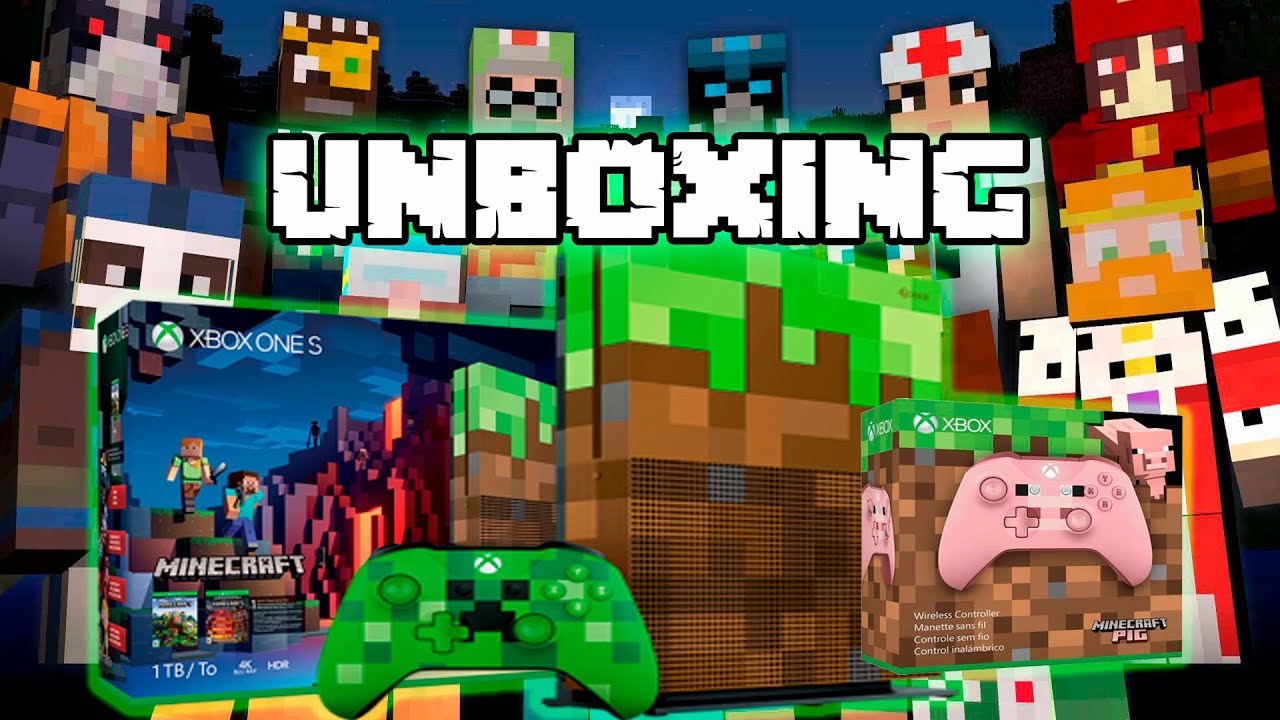 Xbox One Minecraft Limited Edition - Unboxing - YouTube