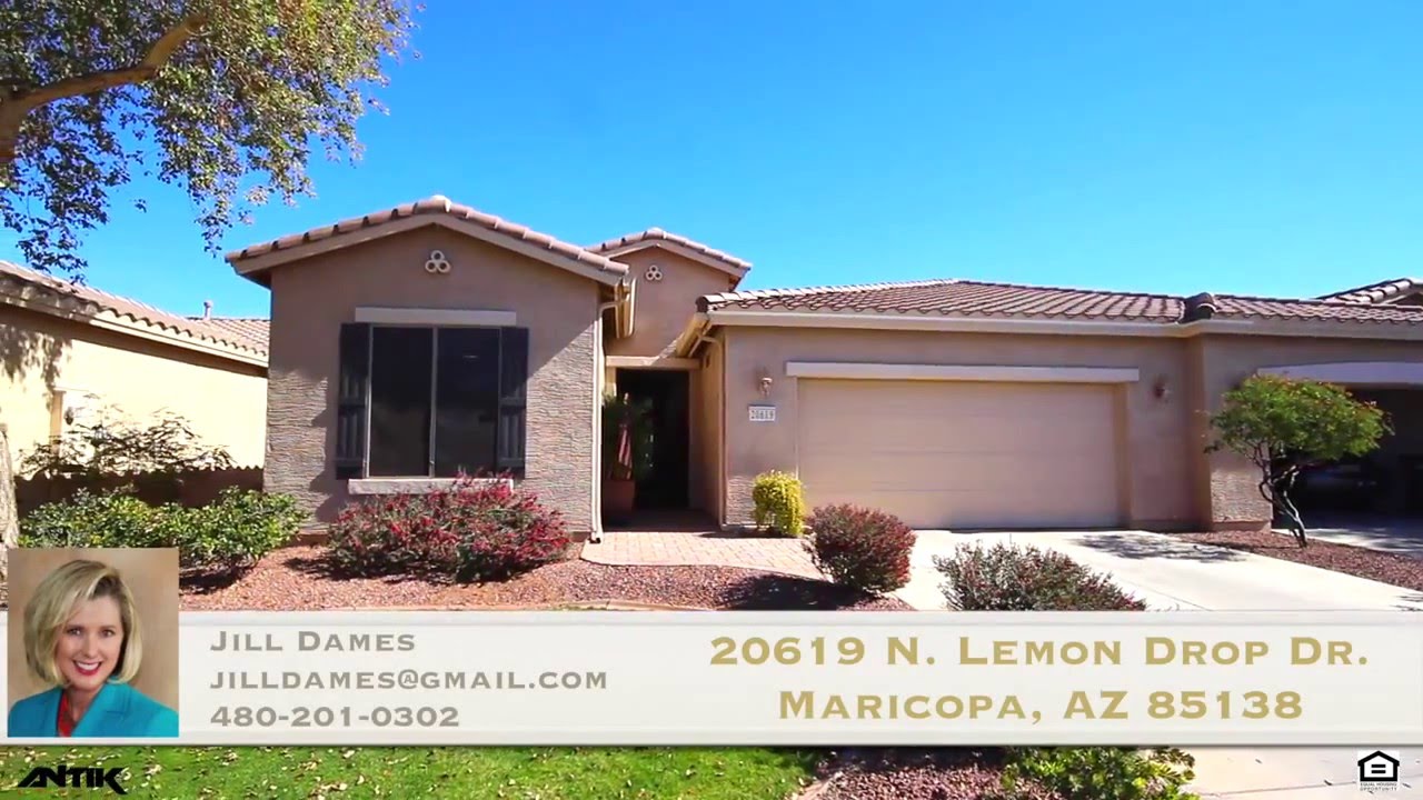 Maricopa Homes for Sale in Active Adult Communities 20619 N LEMON