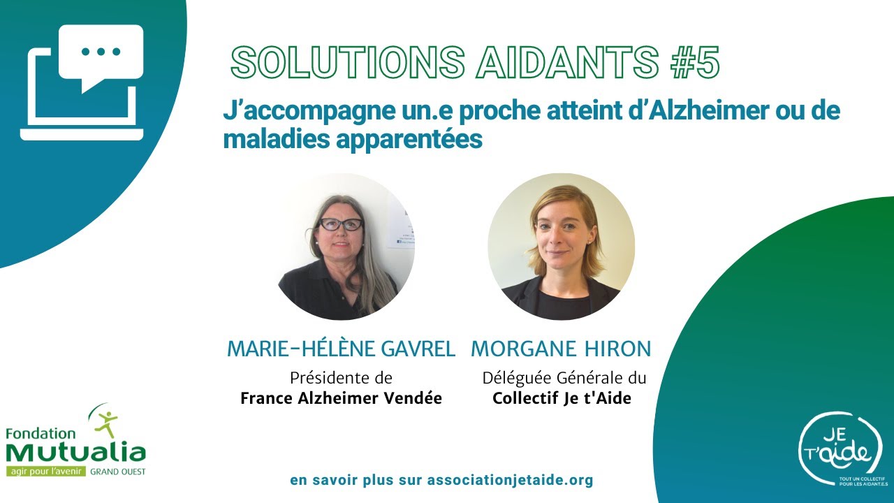 Conférence Solutions Aidants #5 : J’accompagne un.e proche atteint d’Alzheimer ou de maladies ap…