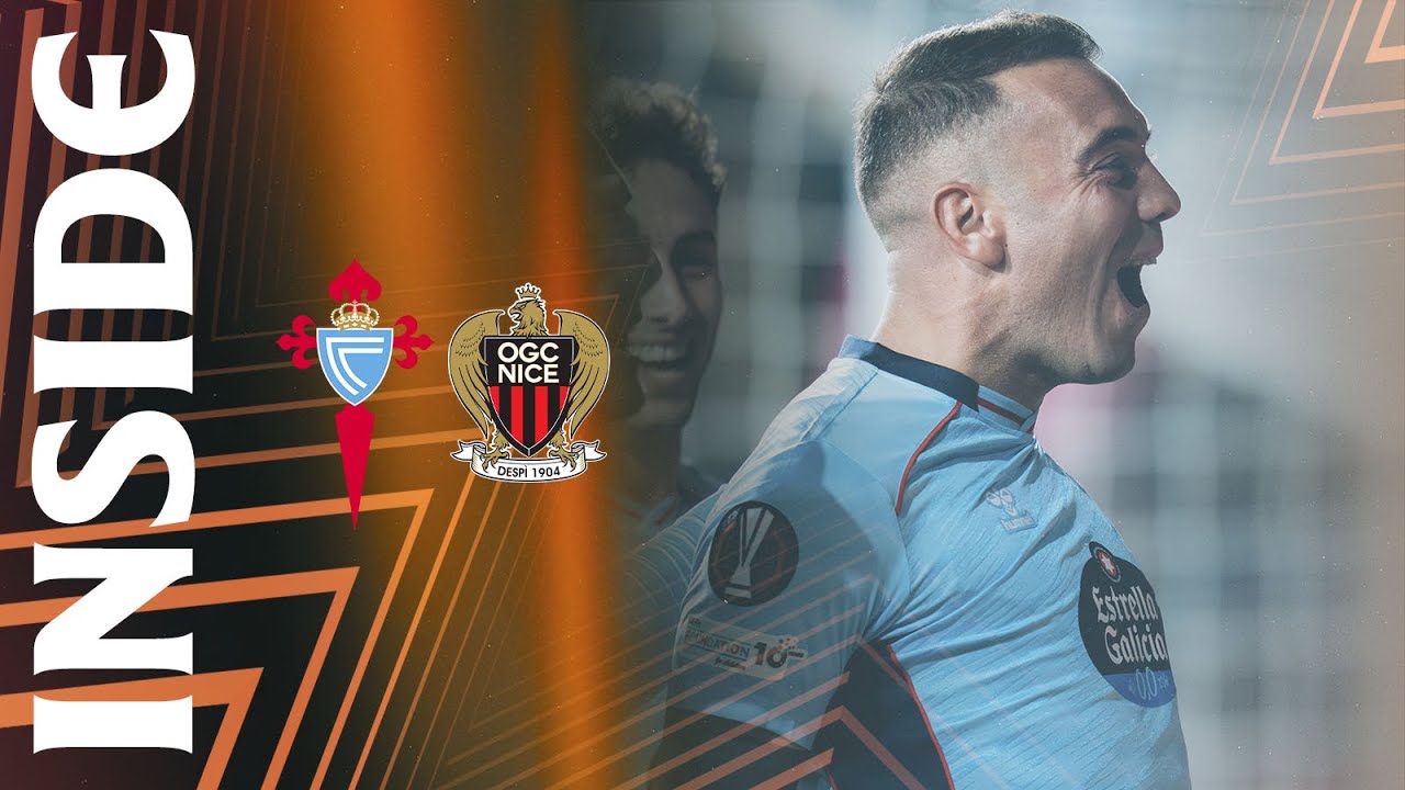 La LEYENDA de ASPAS brilla en la VICTORIA ante el Niza ✨🤩 Inside Celta