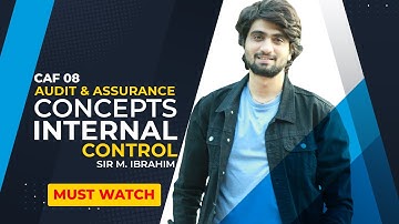 Lecture 9 - Concepts Of Internal Controls