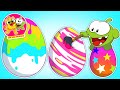 Easter Egg-stravaganza 🥚🐇 | Om Nom Stories Presented by Baby Zoo Story