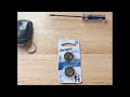 Replacing batteries on 2022-26 Honda Civic/Accord key fab #hondacivic #DIY #keyfob #howto #accord