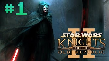 Star Wars KOTOR 2: Sith Lords Part 1 - Creating And Prologue!