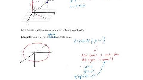 15 8 triple integrals in spherical coordinates part 1