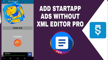 How to add STARTAPP ADS in Sketchware Without XML EDITOR