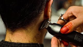 hair cut B roll video screenshot 5