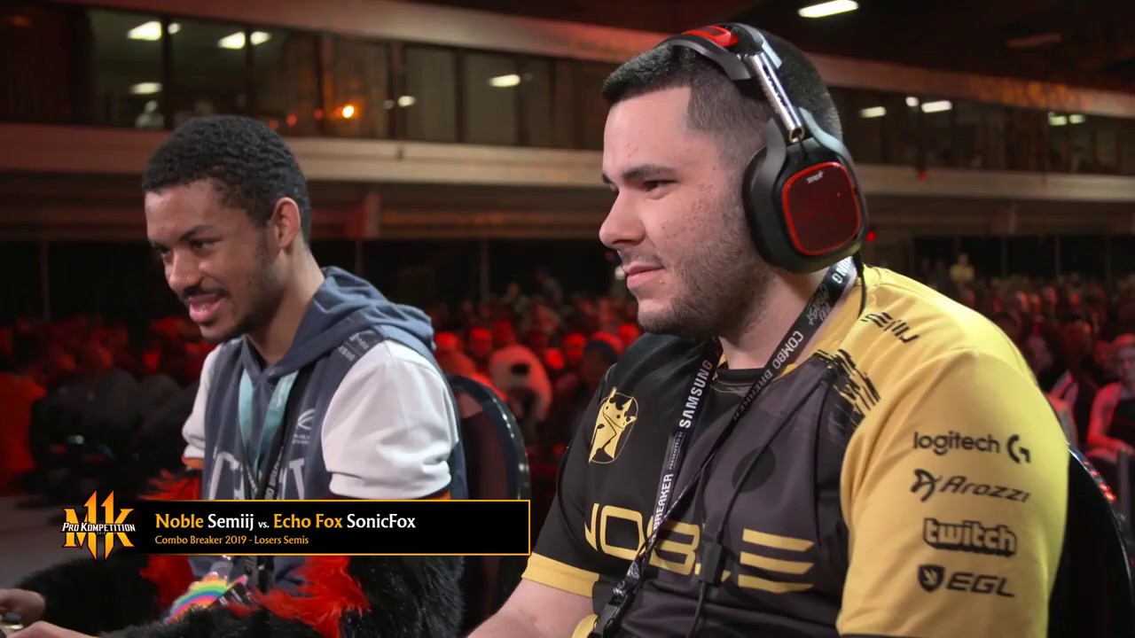 MK 11: Combo Breaker - Semij [Kitana] VS SonicFox [Erron Black, Jacquie, Skarlet]! (TOP8 Matches)