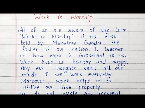 Write a short